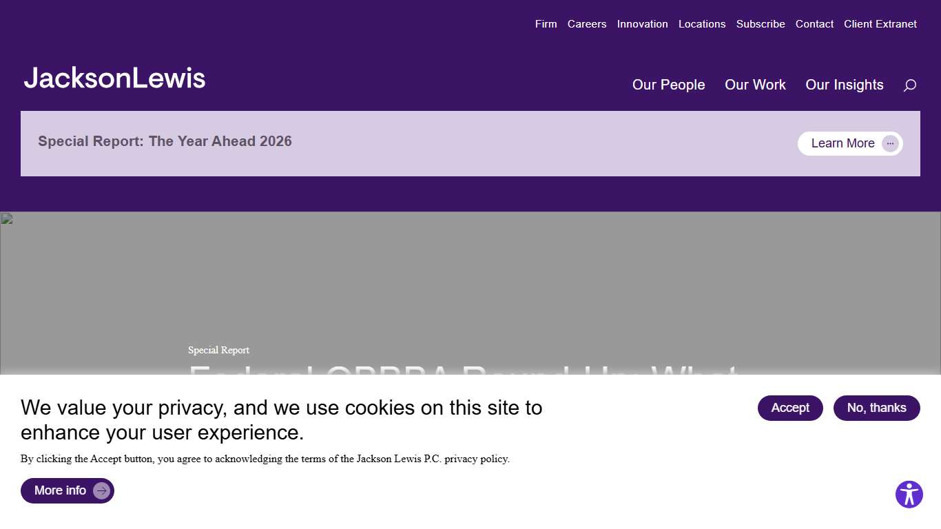 Federal OBBBA Round-Up: What Employers Need to Know Now - Jackson Lewis